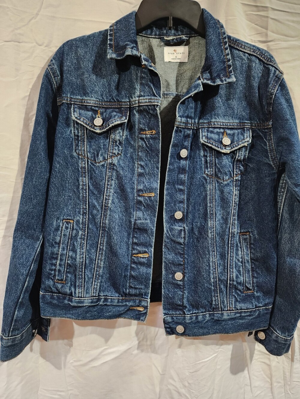 True Craft Denim Jacket - Blue Jean Jacket - SZ small